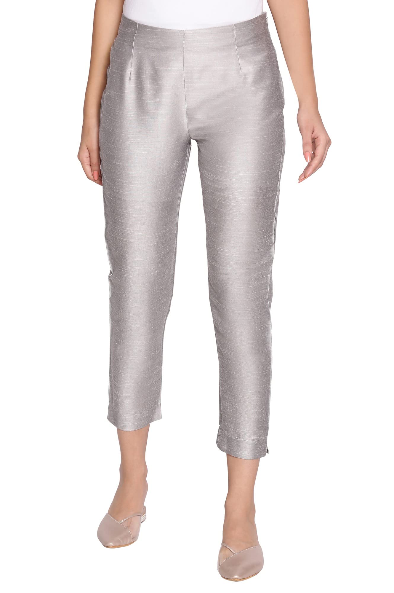 w for woman Women's Slim Fit High Rise Pants-picture-43