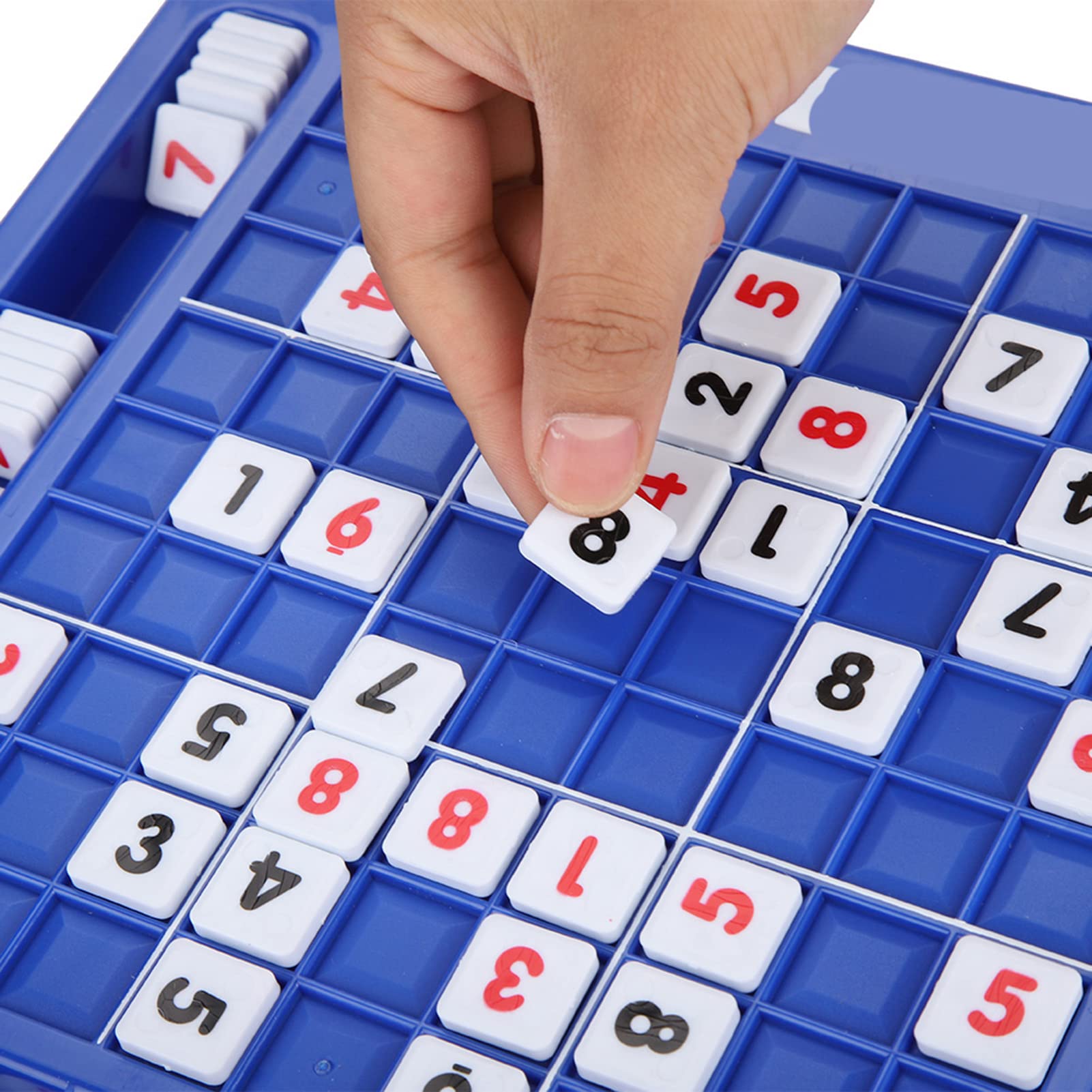 Gioco da Tavolo Sudoku con Cubi Numerici per Apprendimento Matematica, Giocattolo Allenamento Logico