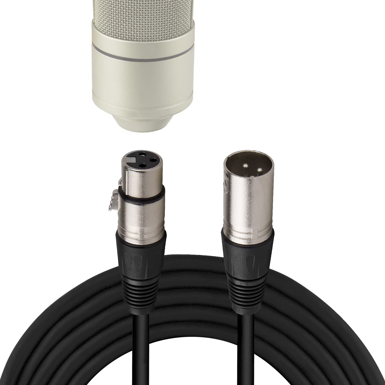 Amazon.com: GEEKRIA for Creators XLR Male to XLR Female Microphone