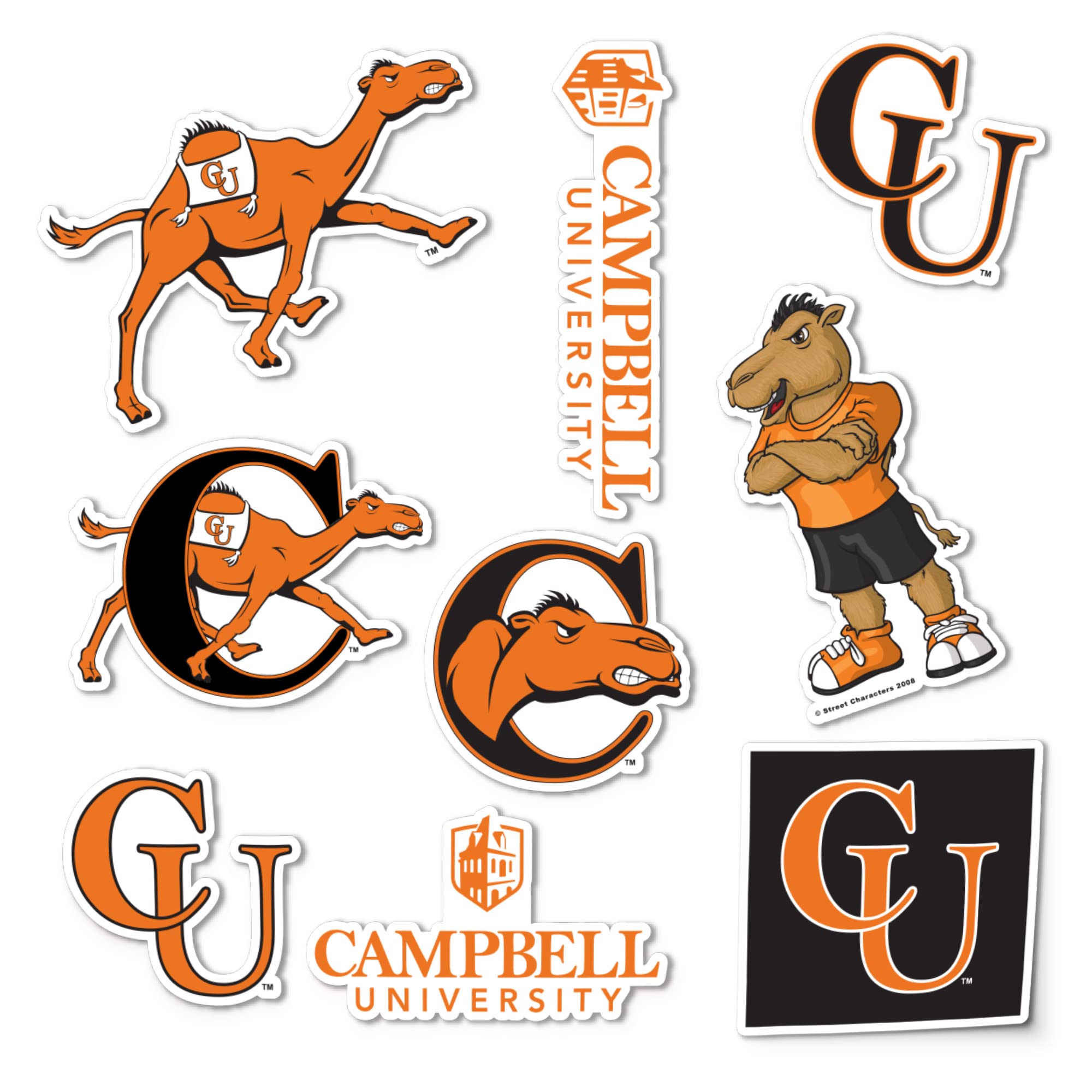 Amazon.com: Campbell University Fighting Camels CU Sticker Vinyl Decal  Laptop Water Bottle Car Scrapbook (Type 2) : Sports & Outdoors