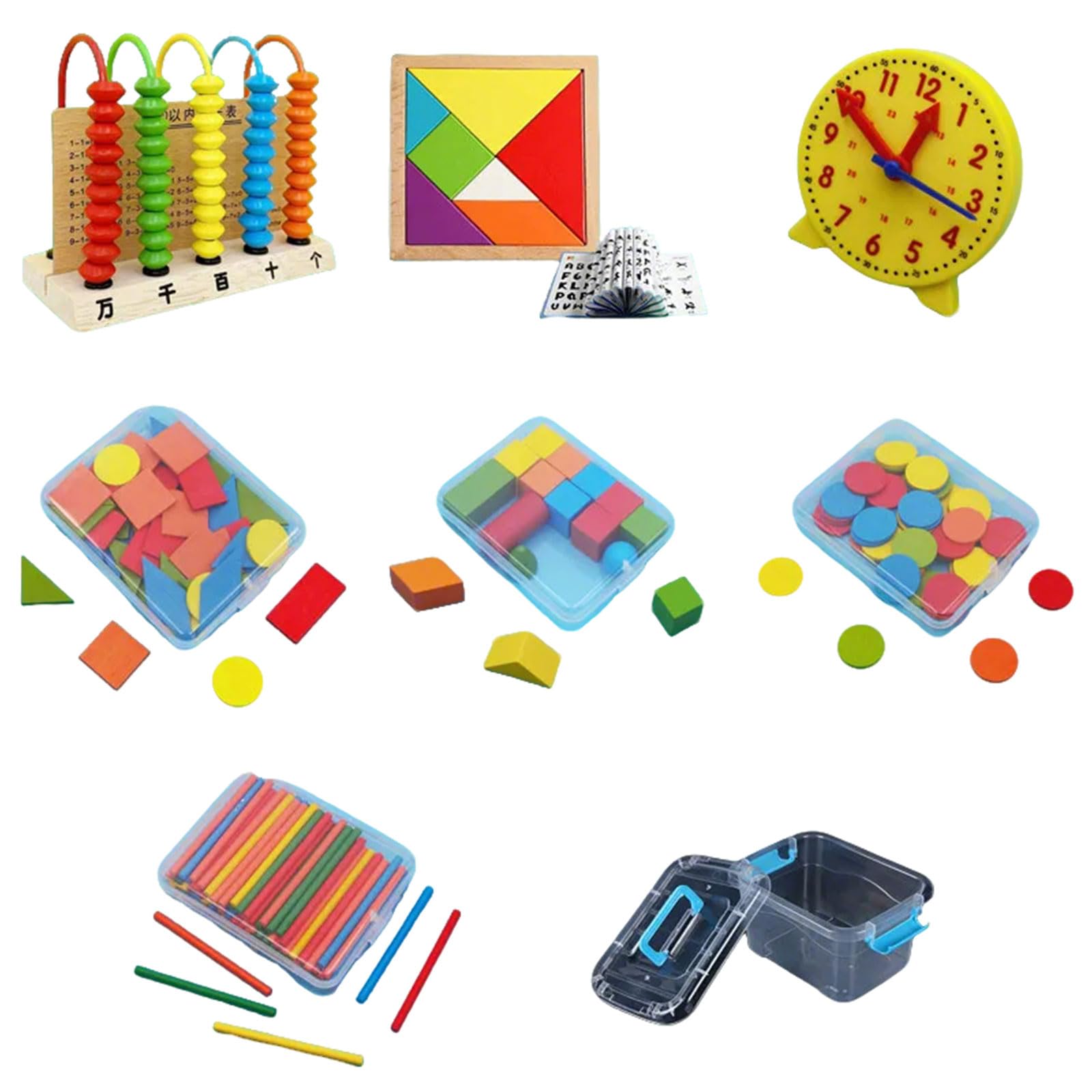 Ttnmrc A Montessori Complete Math Manipulatives Kit