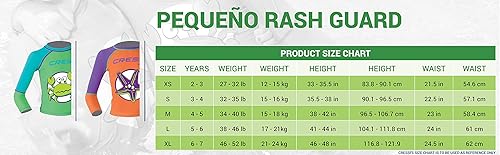 Miniatura 5 de Protección contra erupciones para niños para actividades acuáticas, protección contra rayos UV, sol y viento, mantiene el calor Pequeno diseñado en
