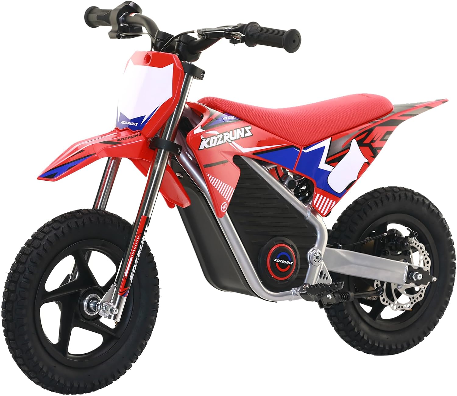 Kids Racing Grade Electric Dirt Bike, 250W Powerful Motorcycle, 36V 5.2Ah Lithium Battery, 3-Speed Adjustment up to 15.5MPH, Off-Road Tires, Dual Shock Absorption, Suitable for Ages 3-8