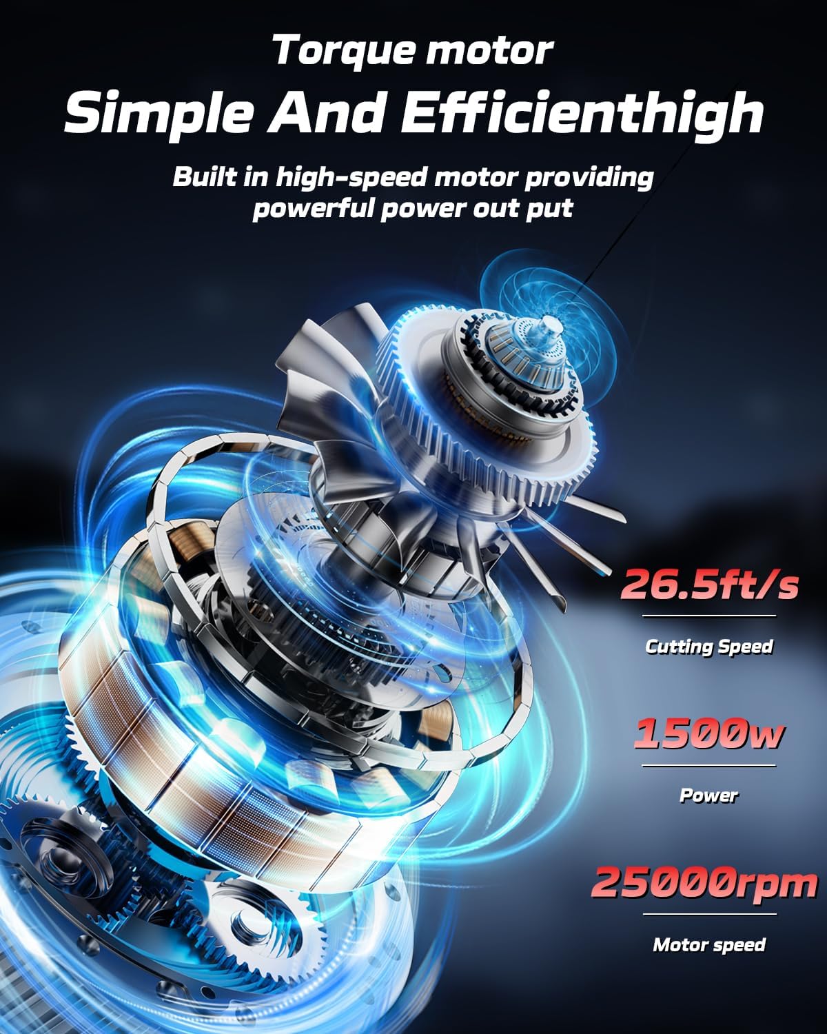 2-in-1 Cordless Pole Saw for Tree Trimming, 6 Inch Mini Chainsaw with 800W Brushless Motor, 2x 21V Batteries for High Tree Pruning & Yard Work (DZJ3028)