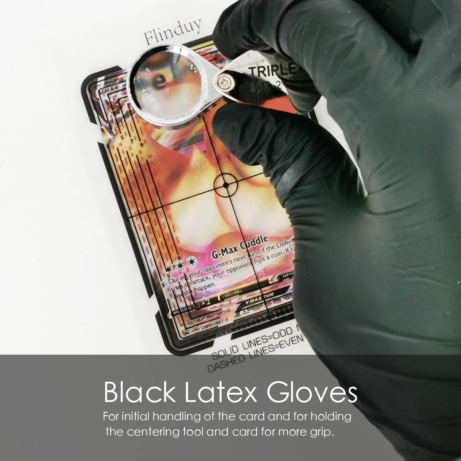 Kit Di Strumenti Per Centraggio Carte - 2 Pezzi Per Valutazione PSA E BGS, Con Panno Per Pulizia - Foto 6