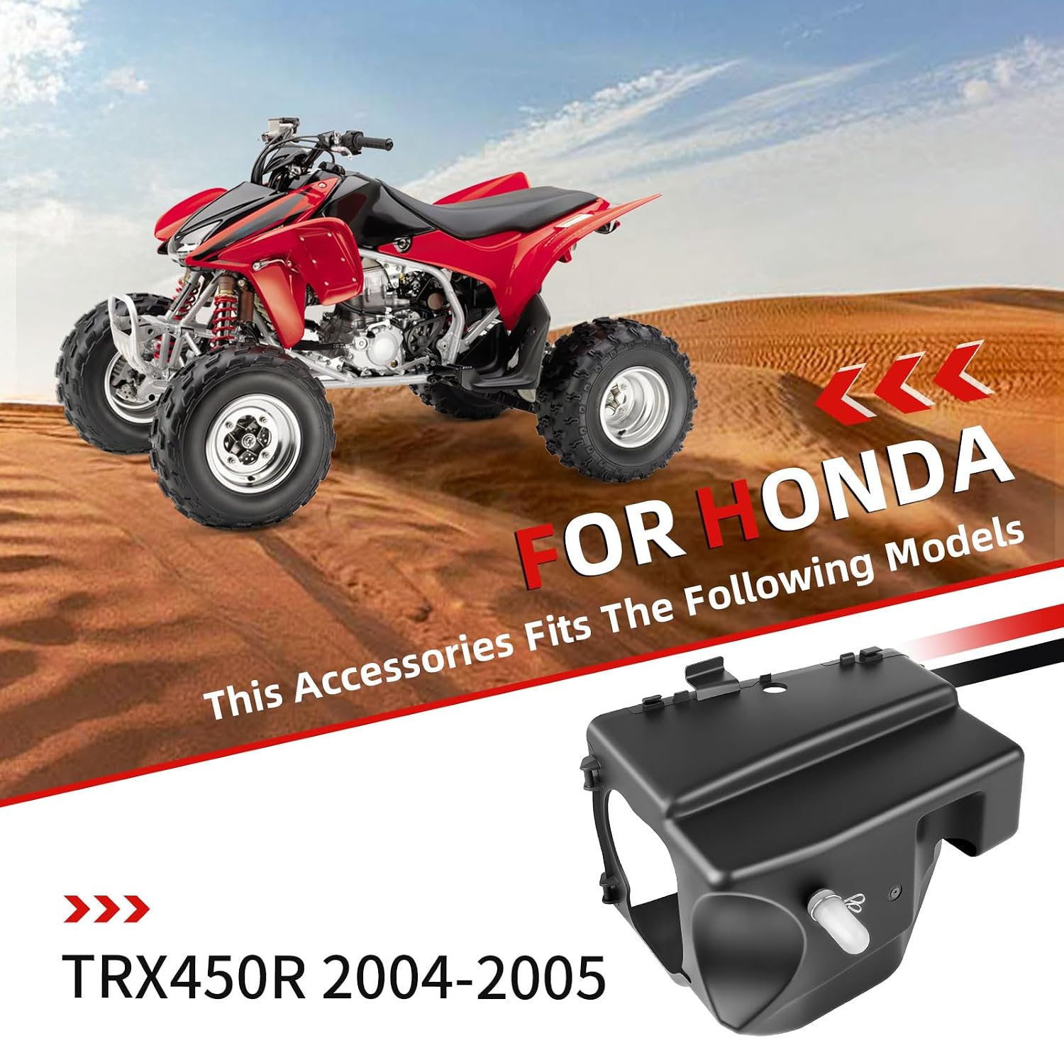 Air Box Housing For Honda TRX450R 2004 2005 17210-HP1-000