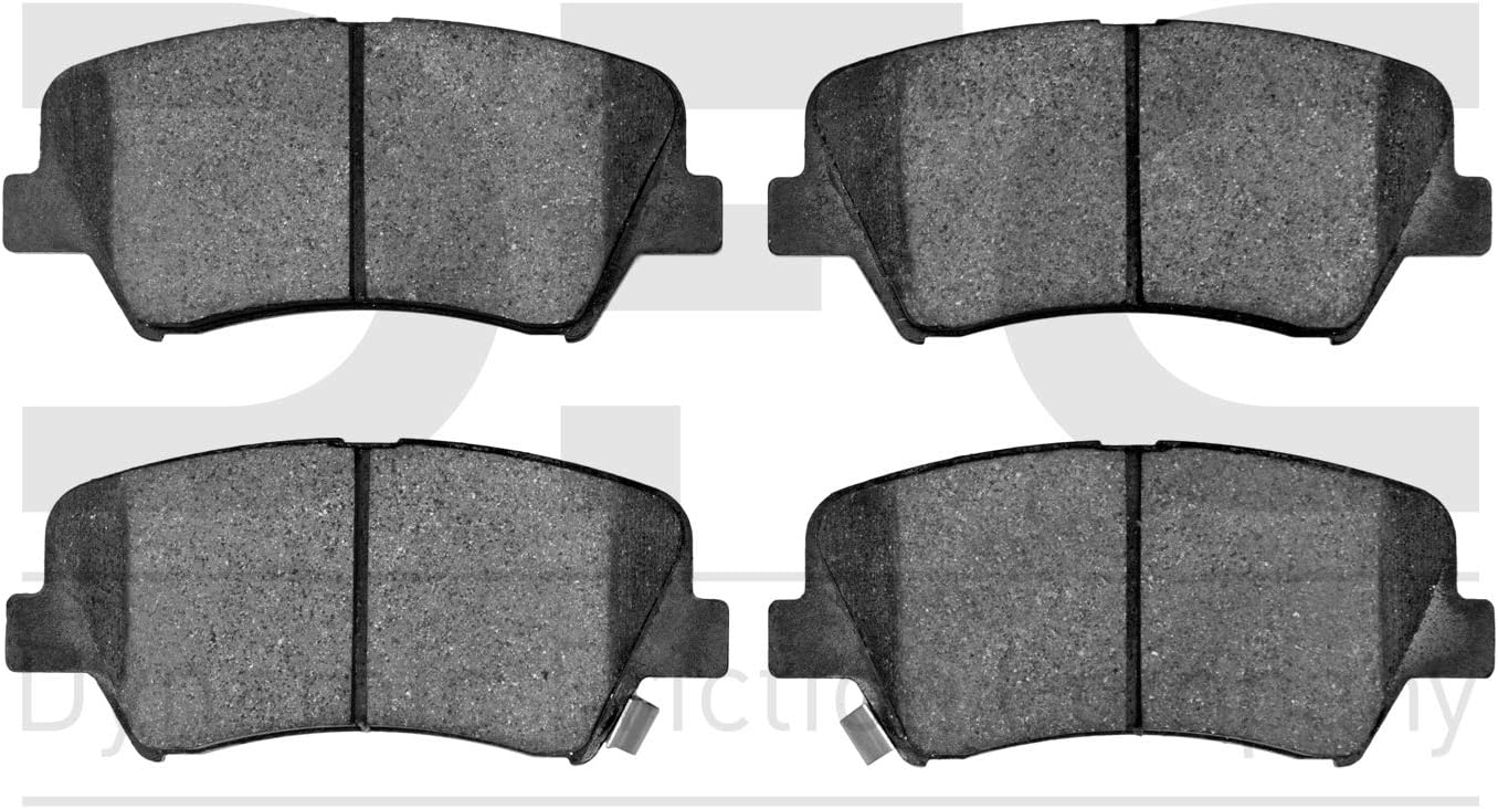 Dynamic Friction Company 3000 Ceramic Brake Pads 1310-1543-00-Front Set
