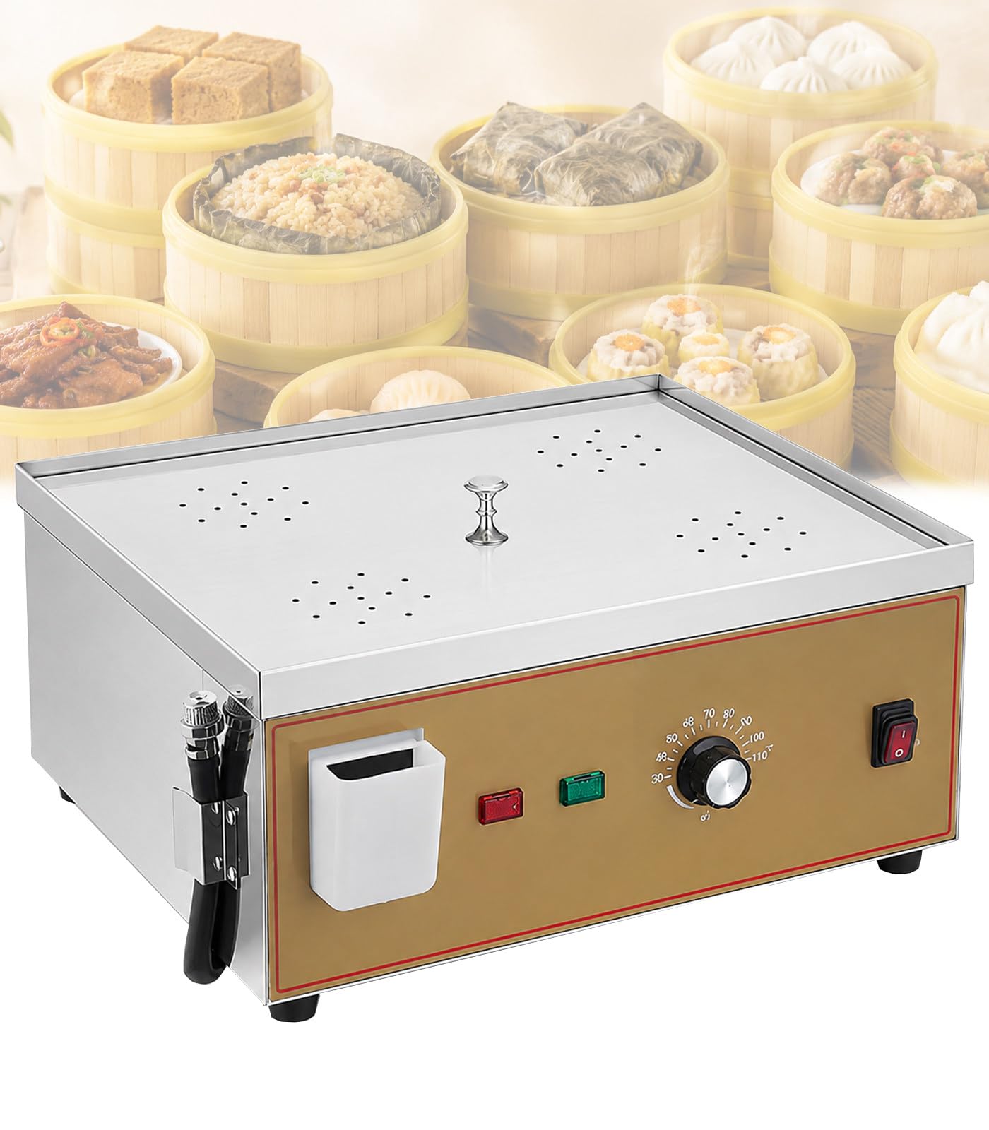 Elektryczny parowar do dim sum 110V-4holes