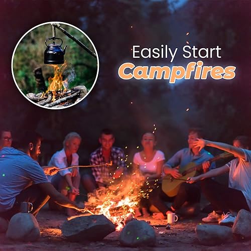 Miniatura 7 de Arrancador de fuego (60 piezas) para fogata, arrancador de carbón, chimenea, estufa de leña, barbacoa, chimenea, hoguera y parrilla, para todo tipo