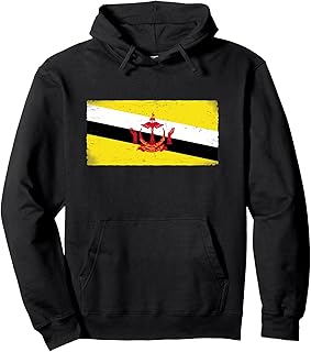 Bruneian Flag Brunei Pullover Hoodie