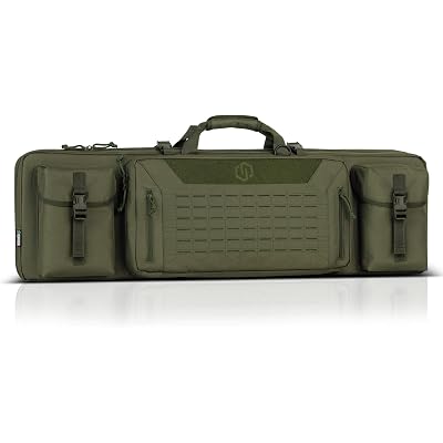 Savior Equipment Urban Warfare Tactical Double Long Gun Bag Case Backpack w/Pistol Handgun