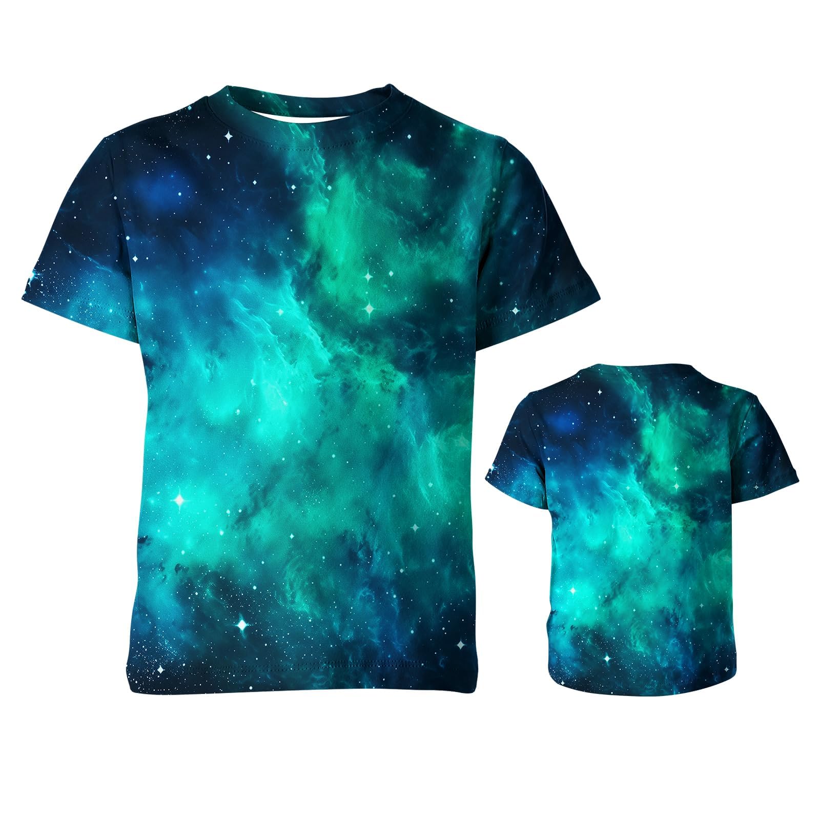 Tiannee Boys Girls 3D Graphic T Shirt, Novelty Kid's Shirts, Casual Crewneck Short Sleeve Tops Tees 6-16 Years