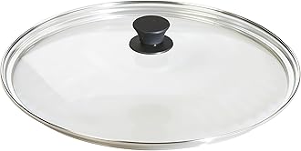 15 Round : Lodge Tempered Glass Lid (15 Inch) – Fits Lodge 15 Inch Cast Iron Skillets and 14 Inch Cast Iron Woks
