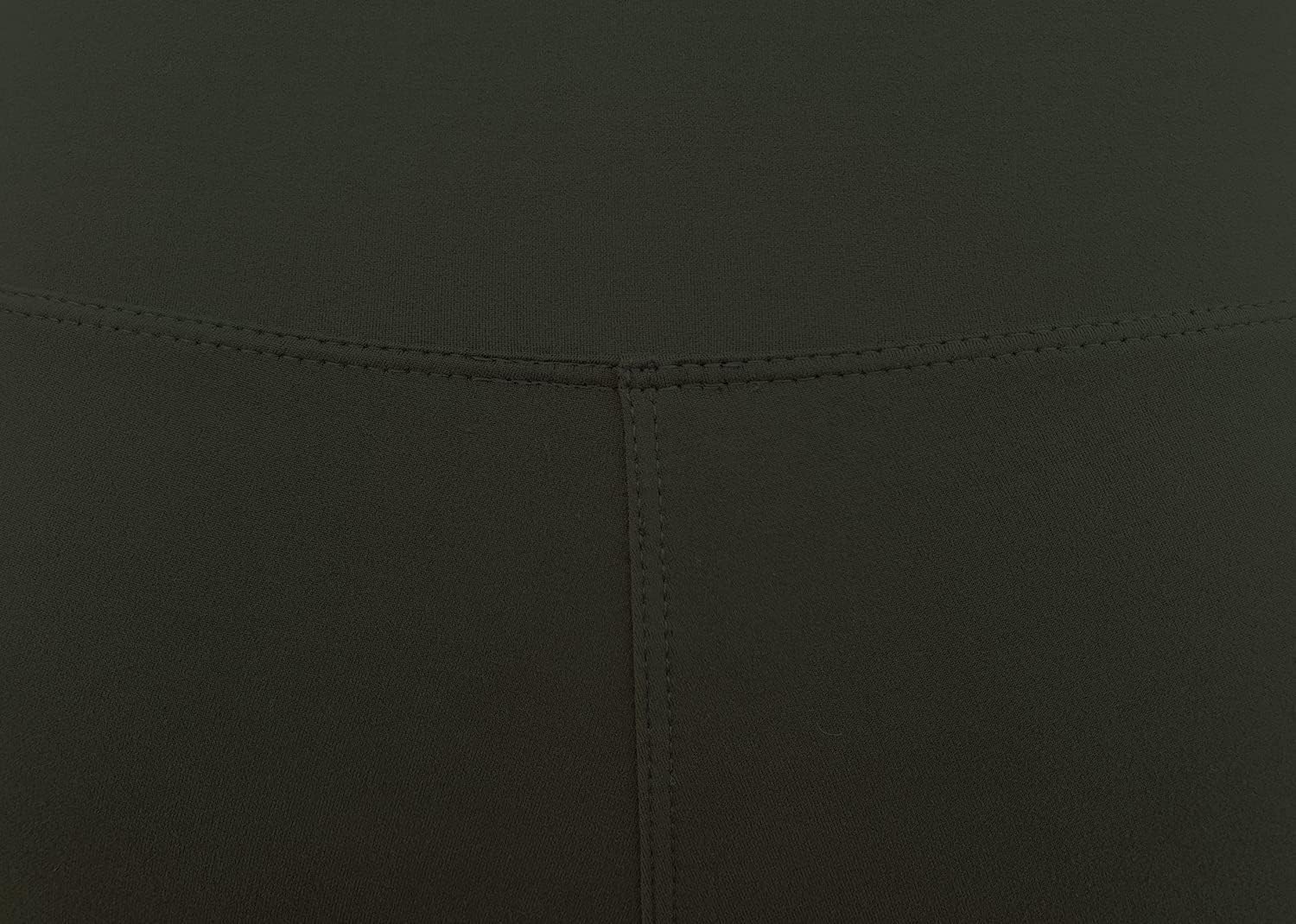 Women's 3" Yoga Waistband Activewear Comfort Leggings Small Olive