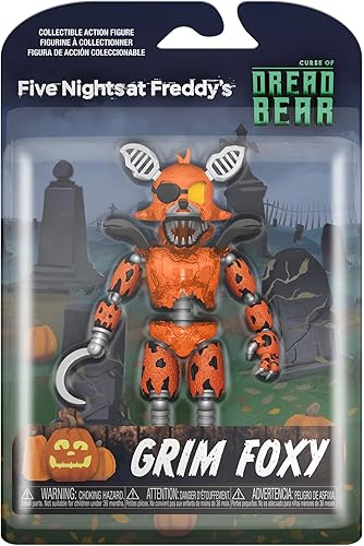 Funko Figura de acción: Five Nights at Freddy's (FNAF) Dreadbear - Grim Foxy - Coleccionable - Idea de regalo - Producto oficial - para niños,