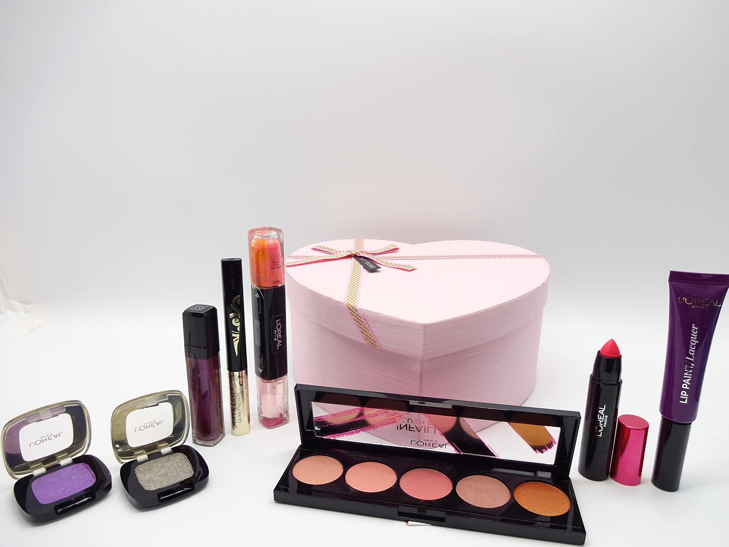L'Oreal Glam Beauty Bundle Gift Box, Gift Hamper, Eyeshadow, Nail