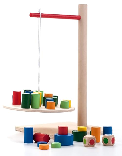 Foto 2 de 6 de Engelhart - Juego de Habilidad de Madera en diseño de balanza - 340916