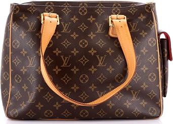 Pre-Loved Multipli Cite Handbag Monogram Canvas, Brown