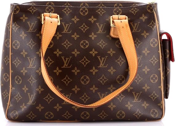 Pre-Loved Multipli Cite Handbag Monogram Canvas, Brown