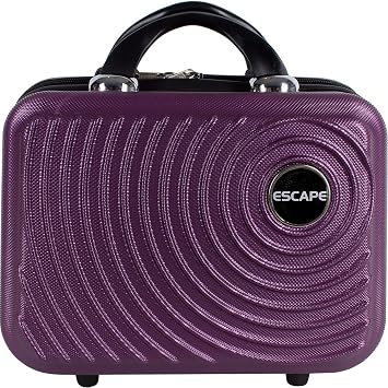Escape Makeup bag Womens Makeup Hand Suitcase Abs Makeup Suitcase Encrypted Unbreakable Travel bag Makeup Hand Suitcase Purple