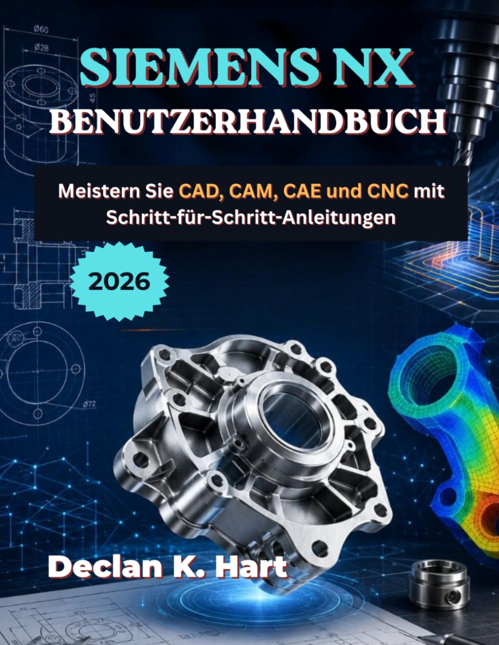 Siemens NX Benutzerhandbuch 2026: Meistern Sie CAD, CAM, CAE und CNC mit Schritt-für-Schritt-Anleitungen