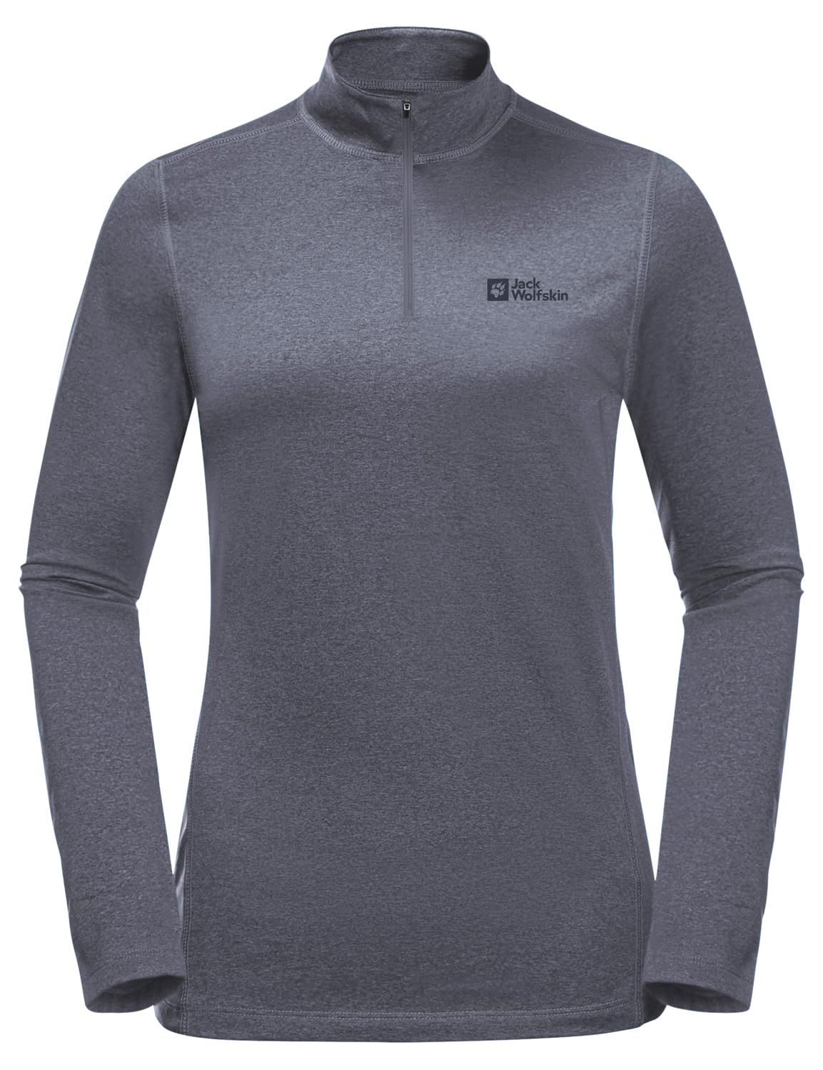 Jack Wolfskin Women's Sky Thermal Hz W Hiking Shirt, Dolphin, M