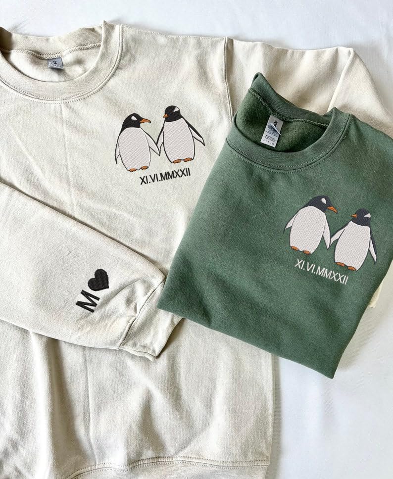 Pamaheart Personalized Matching Couple Sweatshirts, Hoodies - Image 3