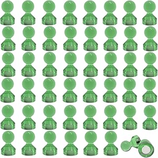 Magnetic Push Pins 48pcs Strong Whtieboard Pins Magnets Perfect Use for Map Fridge Kitchen Home Office Classroom