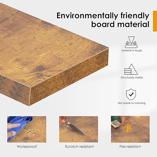 Miniatura 5 de SogesHome Escritorio portátil para computadora portátil de 23.6 pulgadas, mesa de cama, escritorio portátil para computadora con ruedas bloqueables,