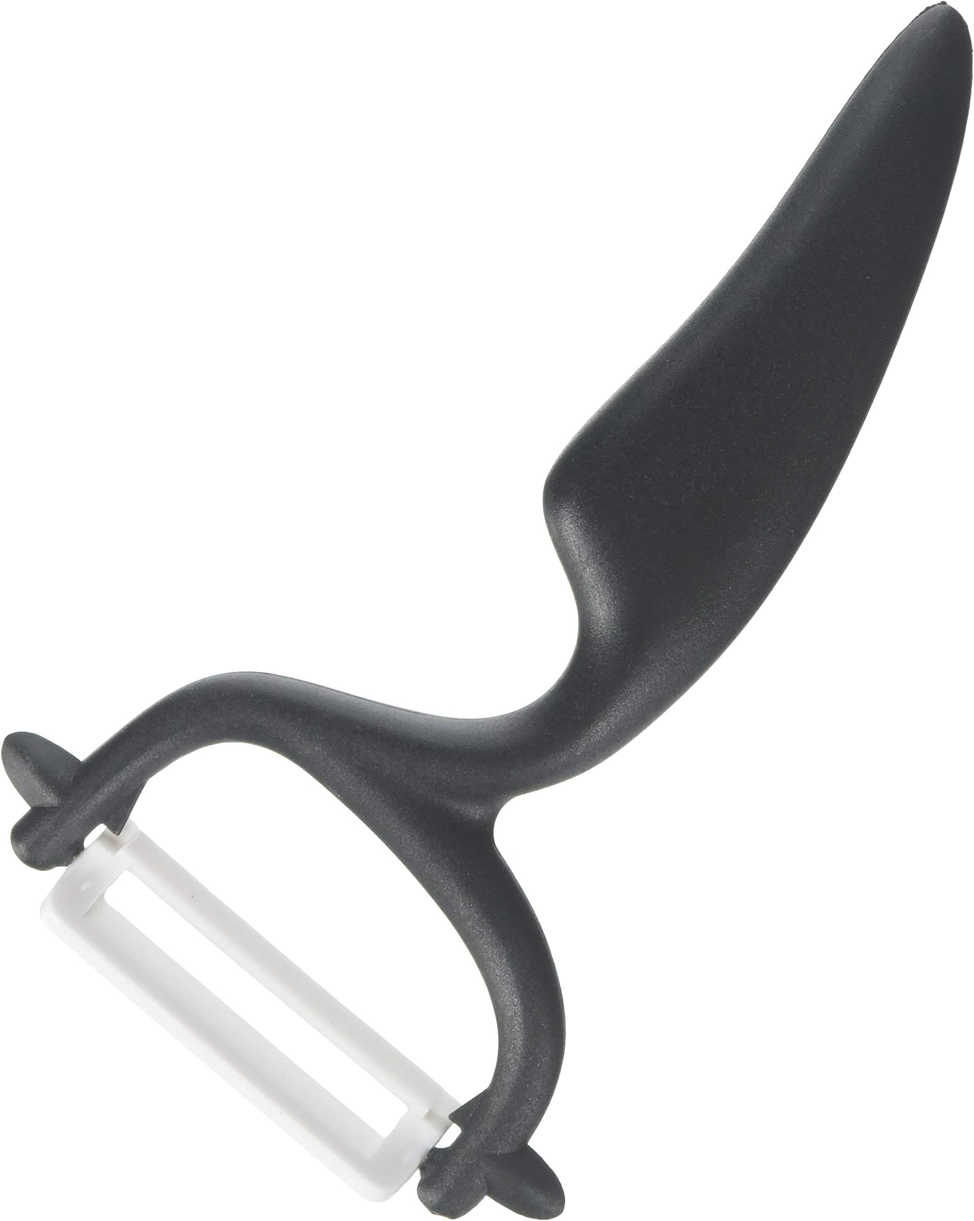Ulwae Ceramic Y Peeler with Ergonomic Handle, Fruit Vegetable Peeler Kitchen Aid for Potato Apple Carrot, Sweat Potato and More