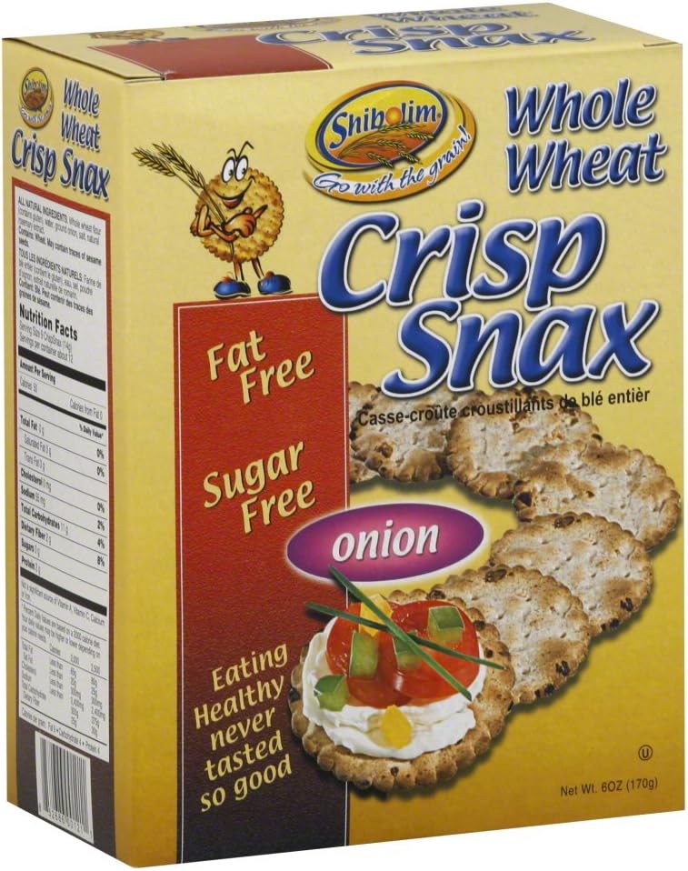 Cracker Crisp WhlWhite Onio (Pack of 12)