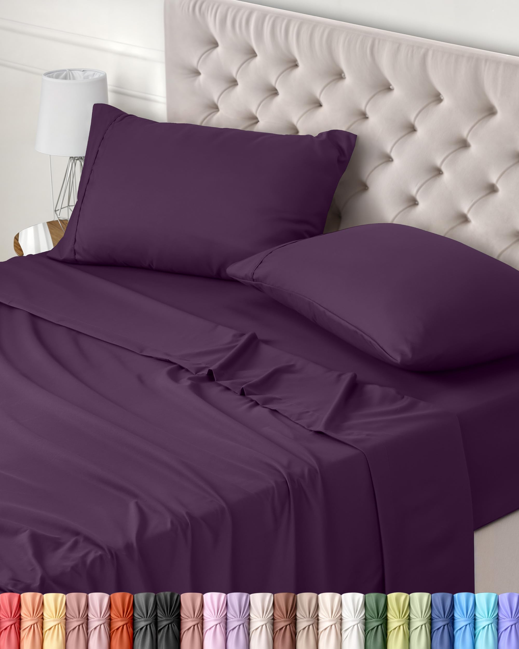 Sábanas Utopia Bedding: Suavidad y Frescura Todo el Año