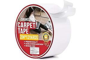 Carpet Tape Double Sided, Enhanced Adhesive for Strengthened Hold