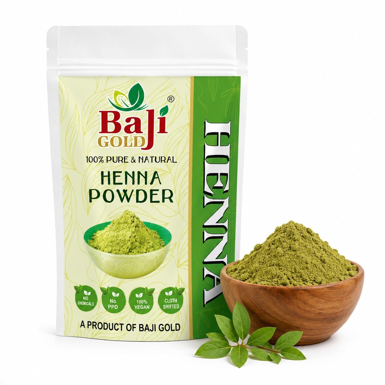 Natural Henna Powder for Hair Colour 100gm | Traditional Herbal Mehndi Powder for Hair Care and Grey Coverage | Chemical Free Powder for Hair Black Shine and Conditioning-picture-39