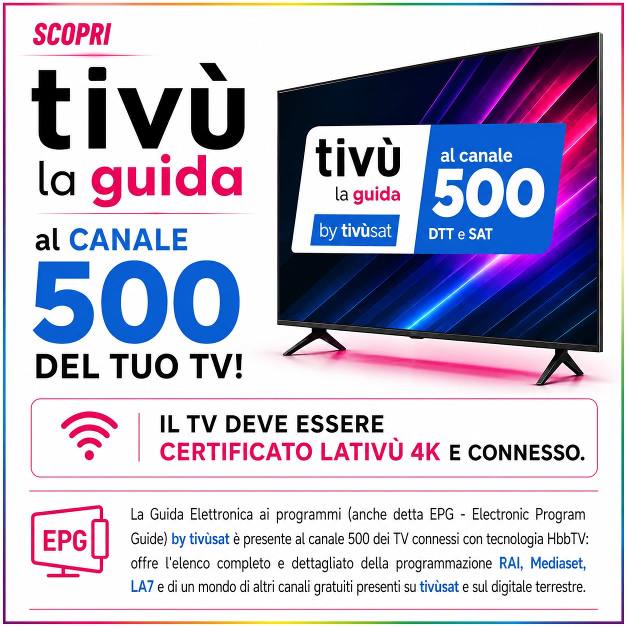 Digiquest CAM Tivùsat 4K Ultra HD - Carte TV Satellite