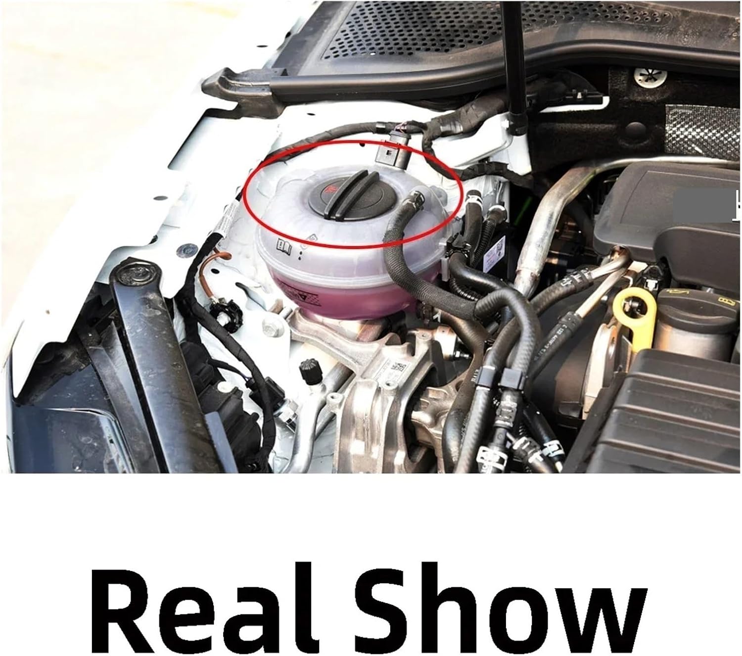 for A1 for Sportback 6Q0121407 Coolant Expansion Tank Reservoir Cap Cover