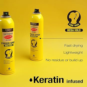 épine - bibiy EBIN WONDER PONYTAIL BOND FREEZE SPRAY EXTREME HOLD 8OZ