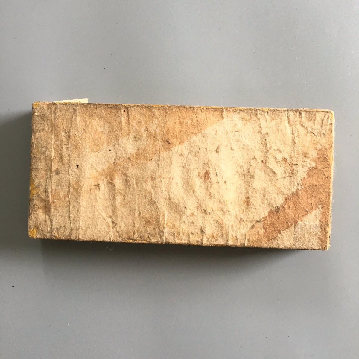 【江戸期角印用定規】 幕府・藩、大名・奉行御用達 「和安而好敬」刻 H0615C 荘司筑前大掾大慶藤直胤（花押） 天保三壬辰年仲春（刻印