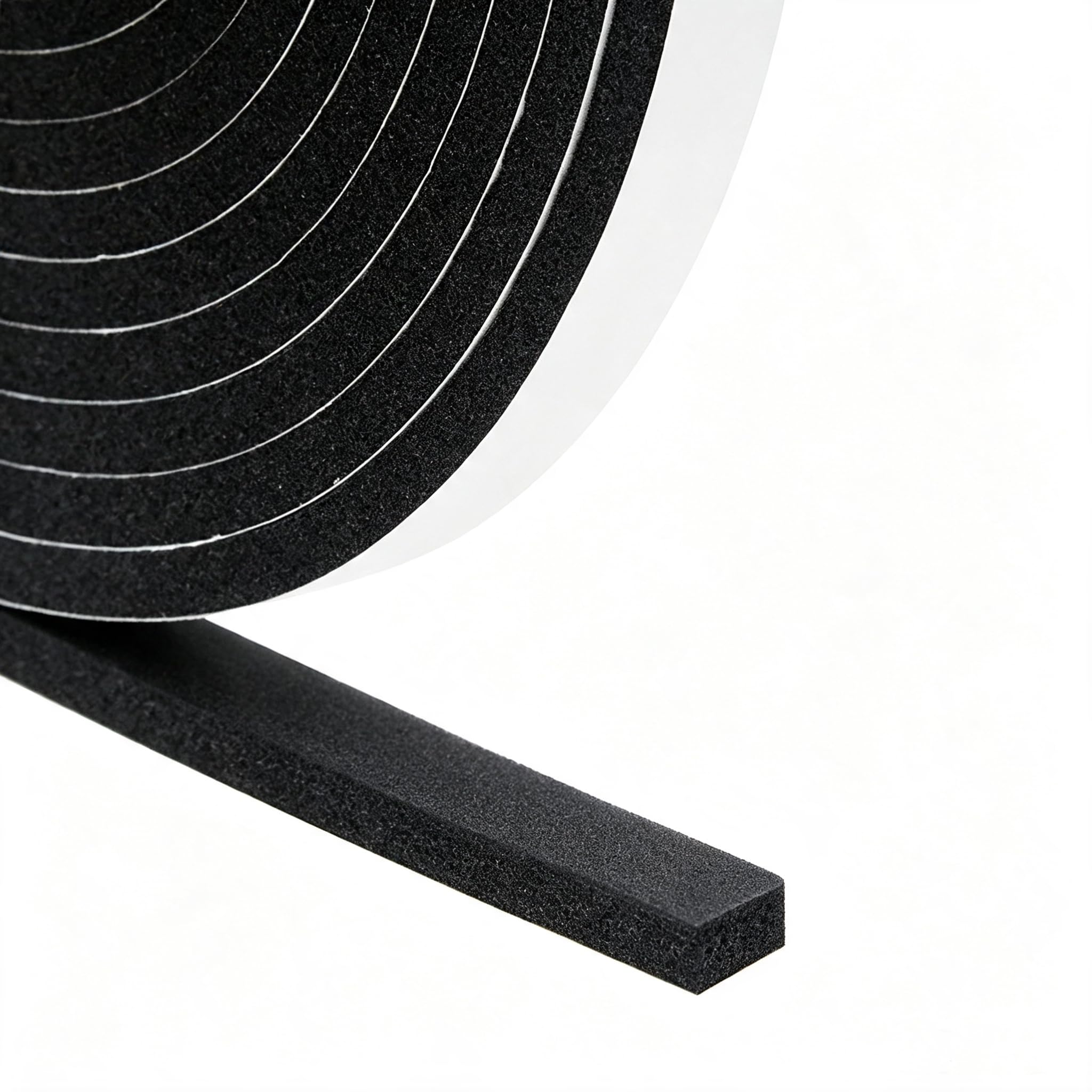 DGSL Foam Weather Stripping, 1/2" x1/4", 33Ft Door Window Seal Tape