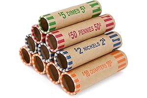 Essential Heavy Duty Preformed Coin Wrappers: Your Go-To Solution for Effortless Coin Organization