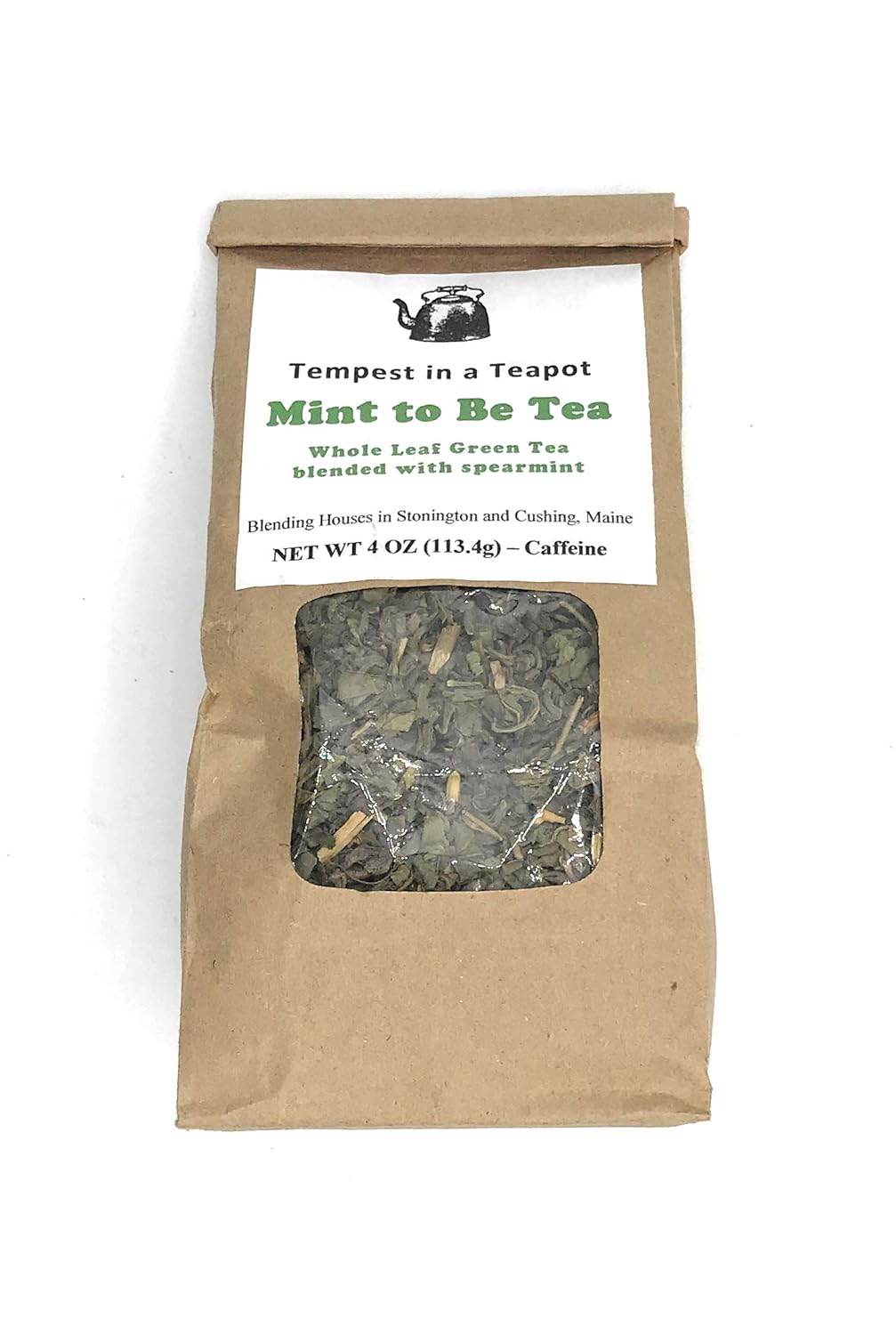 TEMPEST IN A TEAPOT Tea Loose Mint To Be, 4 OZ Grocery