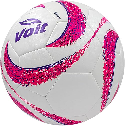 Miniatura 4 de Voit Pelota de entrenamiento híbrida, Liga MX, tecnología híbrida, construcción duradera, varios colores, pelota de fútbol de alta calidad para