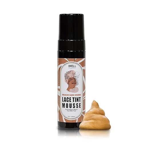 Mousse de tinte de encaje (6.8 fl oz)  Corrector para pelucas de cabello de encaje  Combina perfectamente con tu tono de piel  Fácil de teñir disponible en Yaxa Colombia