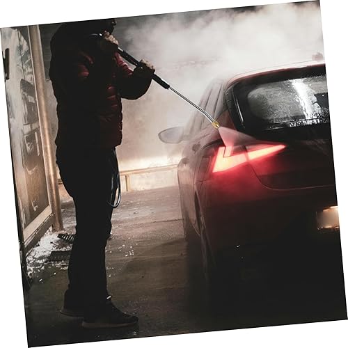 Miniatura 6 de Varilla de limpieza en ángulo de extensión para lavadora a presión para áreas de alto alcance, Varita rociadora duradera para automóvil con conector