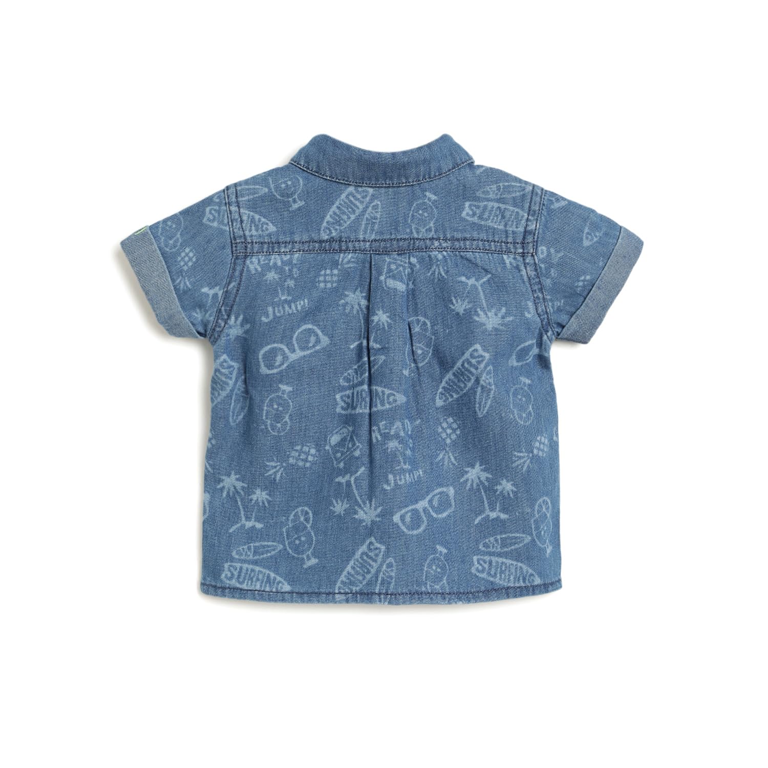 Chicco Camicia per Bambino A Maniche Corte Chemise Bébé Fille
