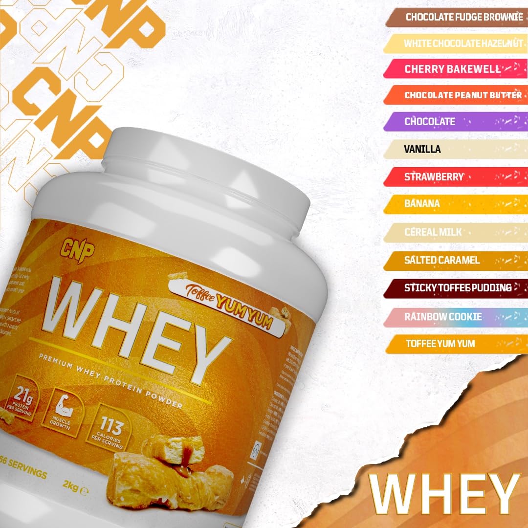 CNP Whey (2000g) Toffee Yum Yum - Białka - Mieszanka białek