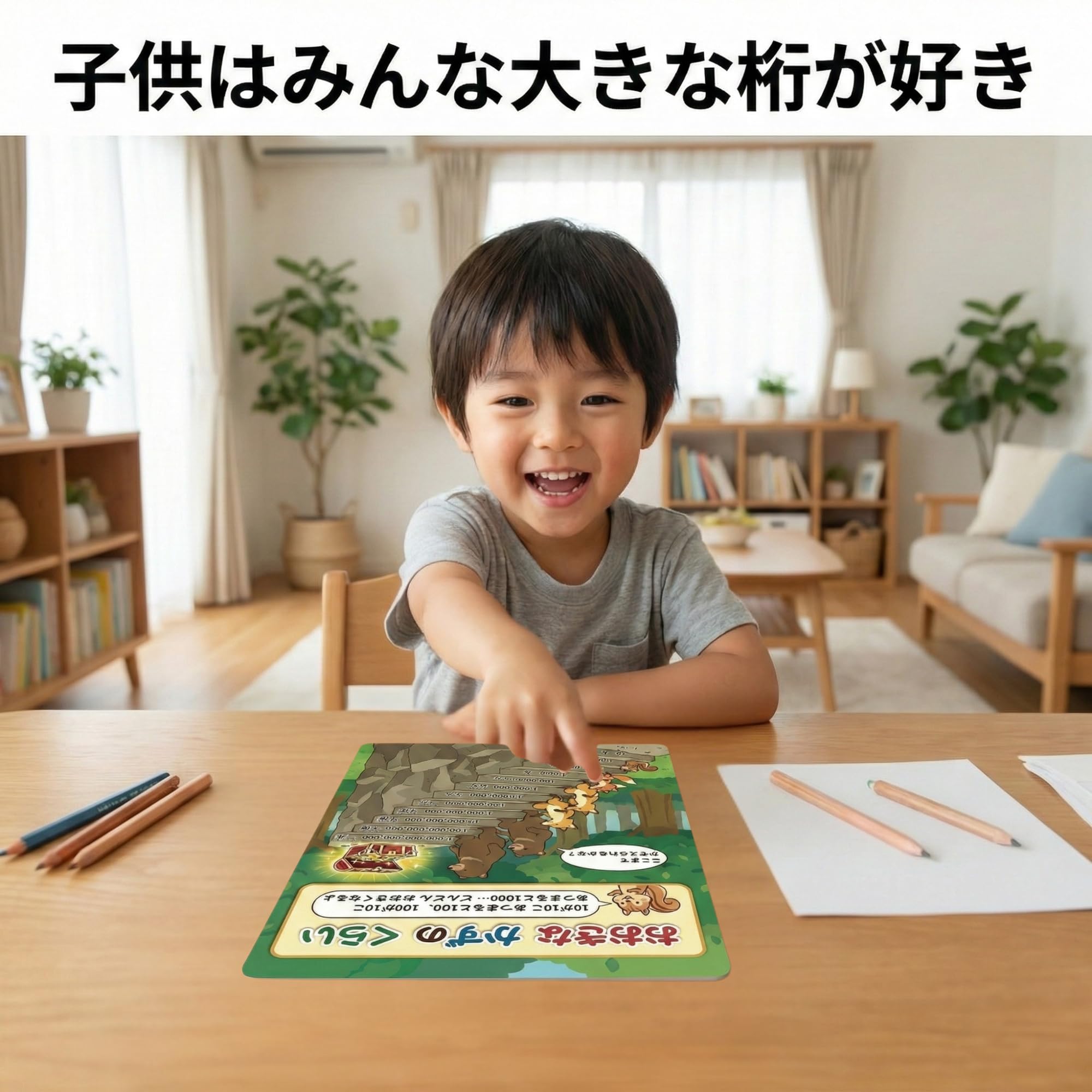 Amazon.co.jp: 下敷き したじき 小学生 A4 B5 (A4 数字・1～100
