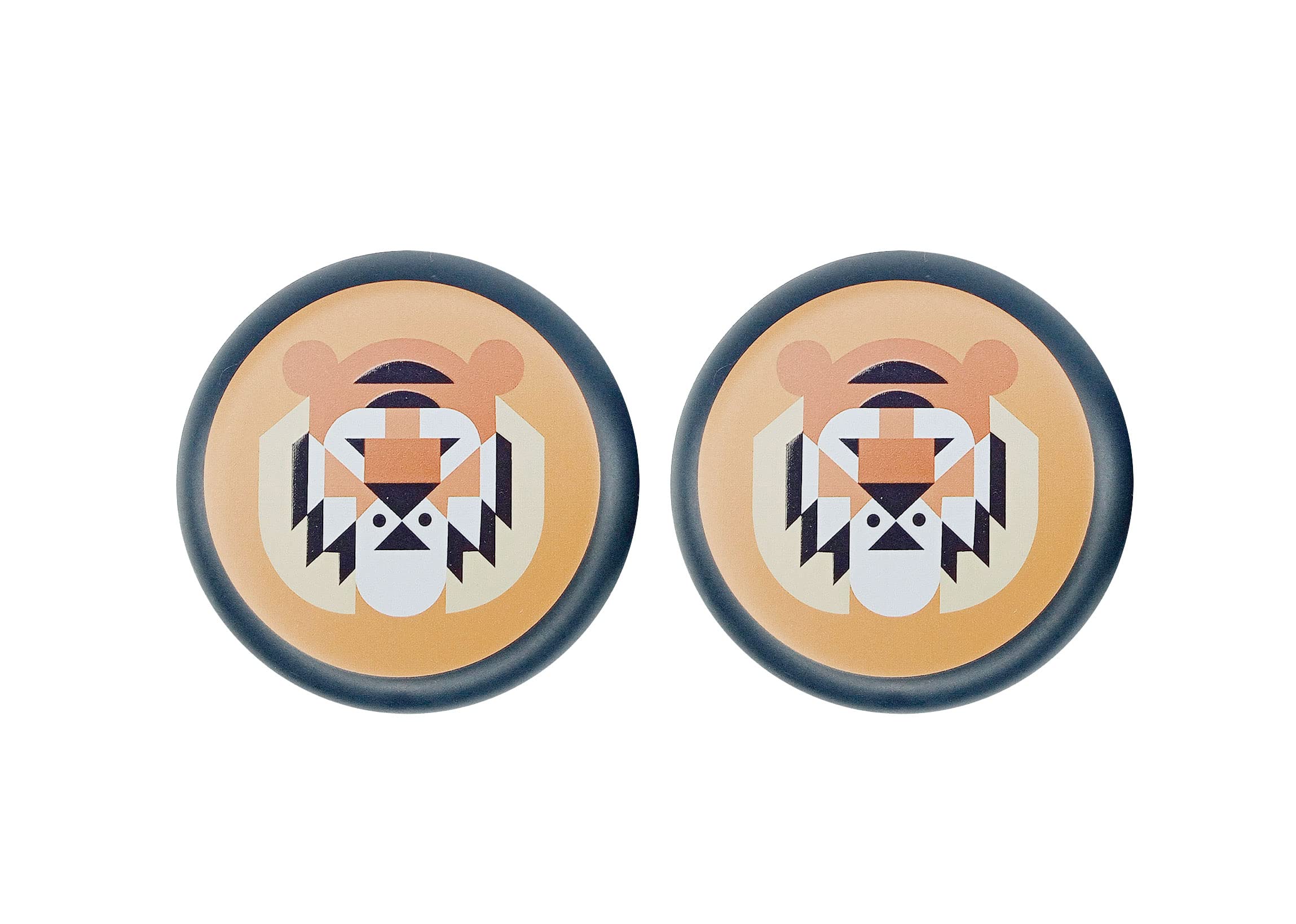 Dentosmile Slim Aligner Case with Silicone Layer/Smile Design (Tiger) / Aligner and Retainer Case/Dental Orthodontic Retainer Box