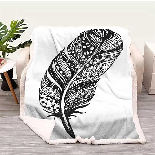 Miniatura 7 de Manta de cama decorativa con diseño de lunares y geometría gris, diseño nórdico de Cobijas Calientes para Invierno, para sofá, cama, sofá, silla,
