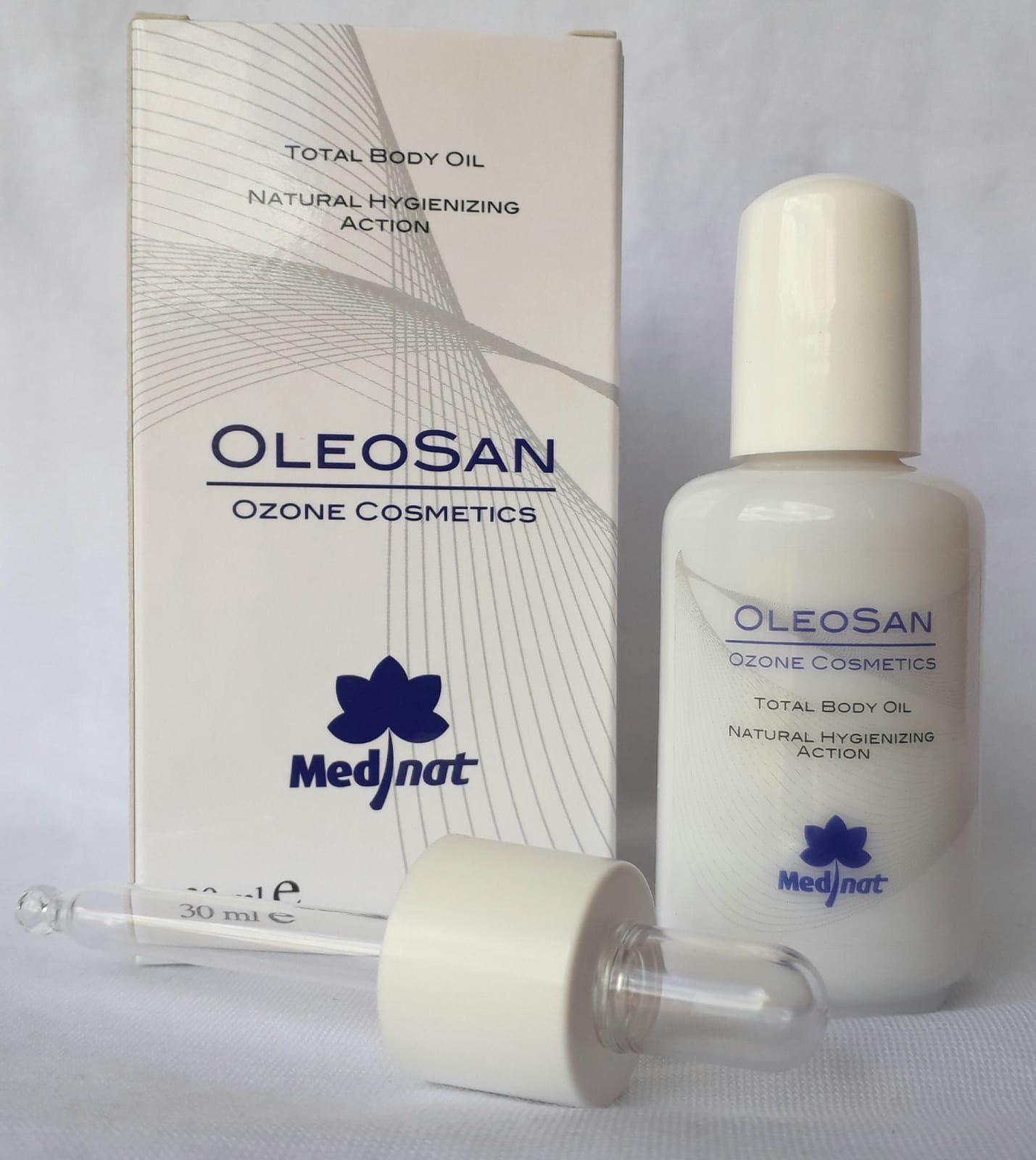 Olio vegetale arricchito di ozono; disinfettante naturale